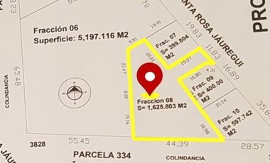 Terreno Renta Sta. Rosa Jauregui 30,000 Emmfer R125