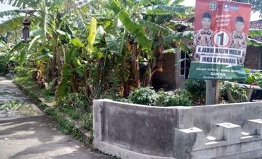 Dijual Tanah Perkarangan Luas Strategis Dekat Pantai Parangtritis
