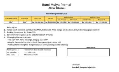Rumah murah 8,3 KM SDIT Cahaya Sunnah