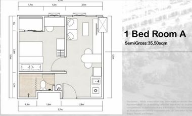 Apartemen 1 BR Bogor Sentul LRT City Royal Park Sentul