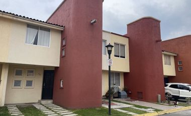 casa en renta, san mateo atenco, avenida lerma. rápida salida a las torres y a tollocan. toluca