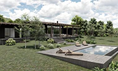 EXCLUSIVA CASA  4D 4B EN PARCELA, VISTA AL LAGO Y VOLCAN