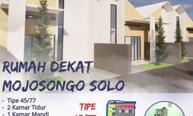 RUMAH SIAP BANGUN DEKAT MOJOSONGO SOLO