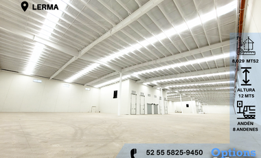 Rent warehouse in Lerma