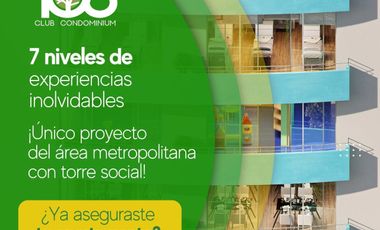 VENDO ESPECTACULAR APARTAMENTO RESERVA 103 CLUB CONDOMINIO. Cod V11464