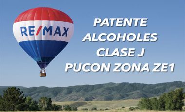 PATENTE DE ALCOHOLES CLASE J ZONA ZE1 PUCON
