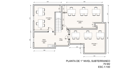 Oficina en Arriendo en Oficinas en Sector Seminario (9 privados)