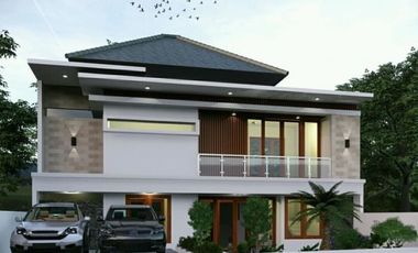 VILLA BANGUNAN BARU LOKASI STRATEGIS DEKAT BANDARA DI BALI