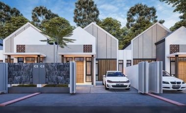 BIG SALE RUMAH MURAH DESIGN SKANDINAVIAN DI GODEAN SLEMAN