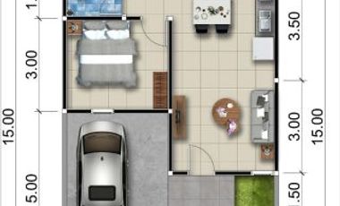 BIG SALE RUMAH MURAH DESIGN SKANDINAVIAN DI GODEAN SLEMAN