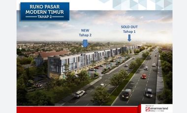 Ruko Pasar Modern Timur 2 Kawasan Terbaik di BSD City