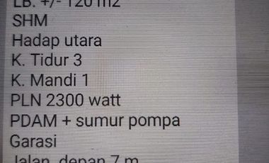 RUMAH MURAH KHUSUS AKHIR TAHUN LOKASI TENGAH KOTA SIDOARJO