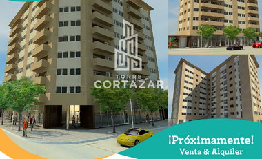 TORRE CORTAZAR ¡Próximamente | Venta & Alquiler | Departamentos de 1 y 2 habitaciones, Oficinas y Locales Comerciales.-