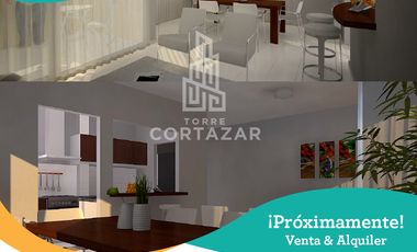 TORRE CORTAZAR ¡Próximamente | Venta & Alquiler | Departamentos de 1 y 2 habitaciones, Oficinas y Locales Comerciales.-