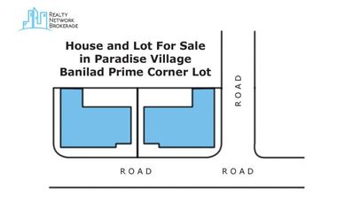 House and Lot For Sale in Paradise Village Banilad Prime Corner Lot