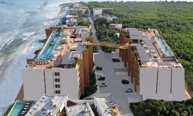 Local en pre-construccion en venta, zona Tankah, Tulum, dentro de edificio de de