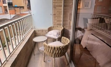 apartaestudio en arriendo en chico norte. Cod A51905