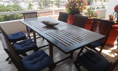 A16 Villa con alberca interior frente a la marina en Ixtapa