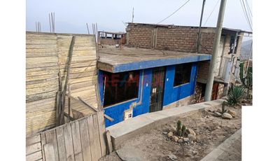 Se Vende Casa Como Terreno En Zapallal Alto Puente Piedra