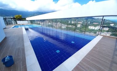 apartamento en arriendo en edificio infinity piso 22. Cod A13868