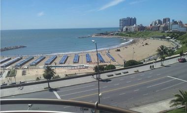 Departamento de 3 amb c/ cochera. Excelente vista al mar. Zona Varese