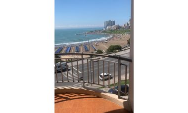 Departamento de 3 amb c/ cochera. Excelente vista al mar. Zona Varese