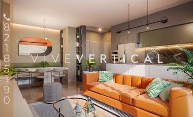 Departamento en Preventa zona Santa Maria - Monterrey, NL