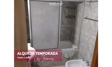 ALQUILER TEMPORADA Chalet 4 AMB - zona Los Troncos MDP