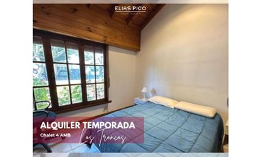 ALQUILER TEMPORADA Chalet 4 AMB - zona Los Troncos MDP