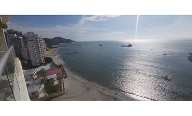 APTO EN ARRIENDO FRENTE AL MAR LA MARINA