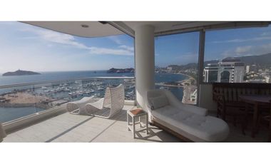 APTO EN ARRIENDO FRENTE AL MAR LA MARINA