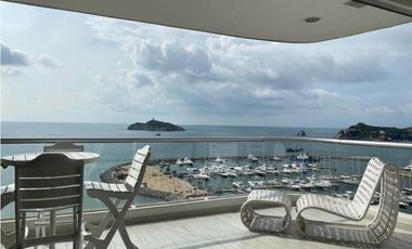 APTO EN ARRIENDO FRENTE AL MAR LA MARINA