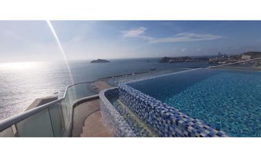 APTO EN ARRIENDO FRENTE AL MAR LA MARINA