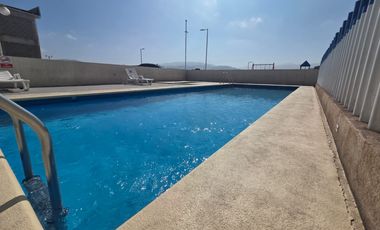 Departamento 2D 1B en condominio con piscina y quincho