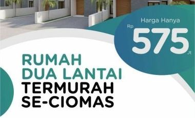 Rumah Tanpa Riba View Gunung di Ciomas Bogor