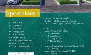 Rumah Etnik Dekat Rencana Tol Sentolo