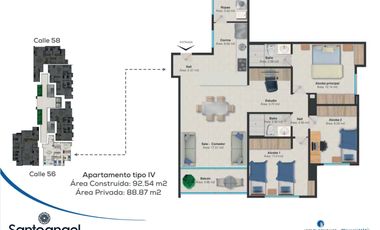 VENDO ESPECTACULAR APARTAMENTO EN CONUCOS. Cod V9912