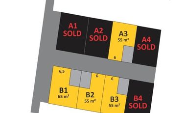 Minimalis 2 lantai siap bangun dalam cluster baru di tengah kota Jogja