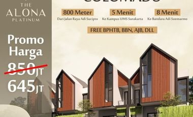 Langsung Dipasarkan Hunian Dua Lantai Barat Hotel Alana
