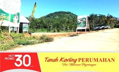 Tanah Kavling Murah Malang View Pegunungan