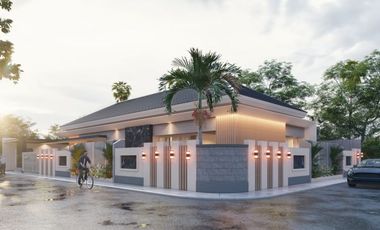RUMAH 1 LANTAI TANAH LUAS FULL INTERIOR DI KOMPLEK PEMDA