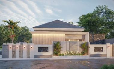 RUMAH 1 LANTAI TANAH LUAS FULL INTERIOR DI KOMPLEK PEMDA