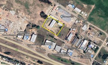 Galpónes 2000 m2 en total s/Lote 8600m2(108x80)a 100m Ruta11