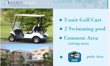 Dijual cluster khusus kost Anarta house BSD city,investasi cuan