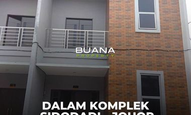 Rumah Murah 2 lantai dalam komplek - Sidodadi Medan Johor