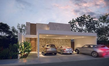 Casa en preventa en Temozón 4 habitaciones una en planta baja
