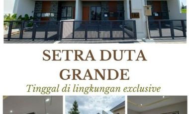 Rumah New Minimalis di Setra Duta Bandung 5 menit ke Tol Pasteur, Maranatha Harga 3M-an Nego!!!