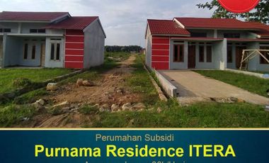 perumahan subsidi 2 kamar di dekat kampus ITERA