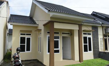 dijual rumah di sei mintan simpang tiga dp 5jt sampai terima kunci