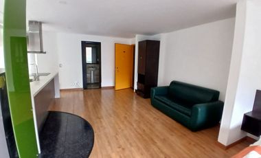 apartaestudio en arriendo en santa barbara central-usaquén. Cod A51927